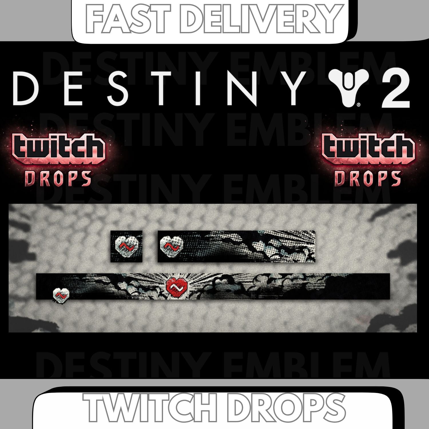 Game2Give 2025 Dark Hero Emblem | Global | All Platforms